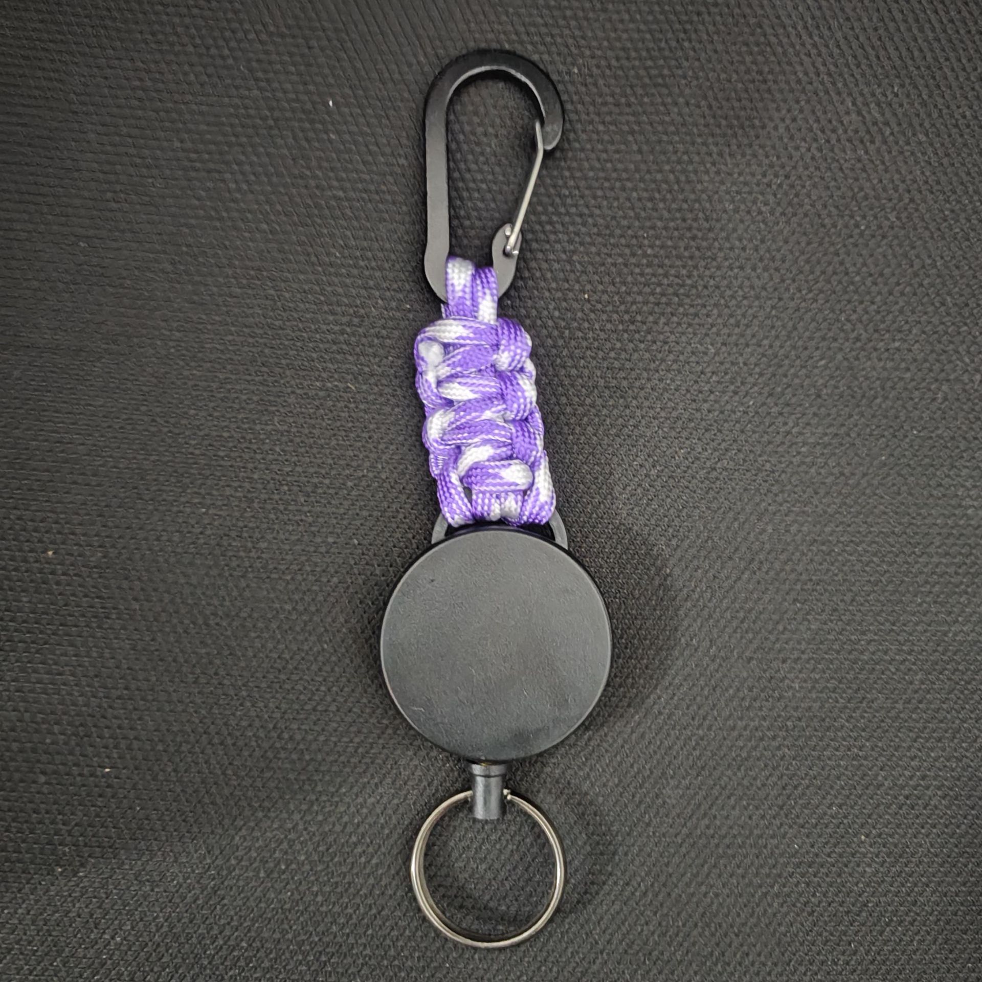 Purple and white camouflage