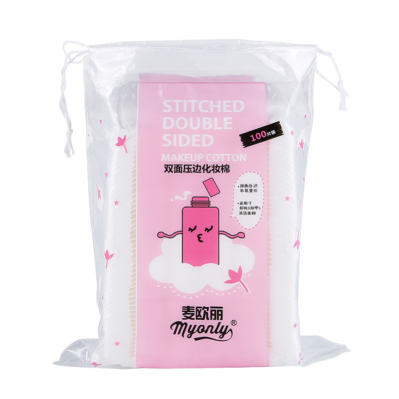 Makeup remover cotton thick 100 tablets/bag