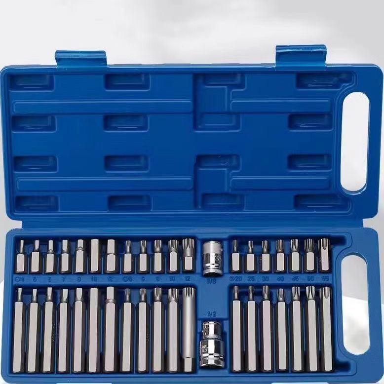 Star Batch 40 Piece Set Blue Box Plastic Box Primary Color
