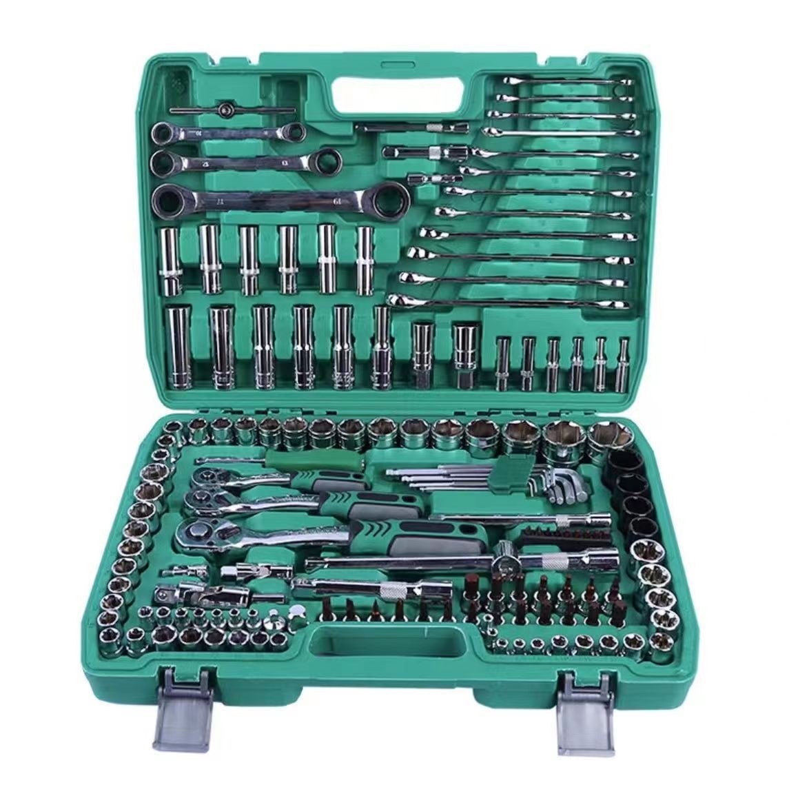 151件套套筒扳手套装万能套管棘轮板手修车 机修组合工具