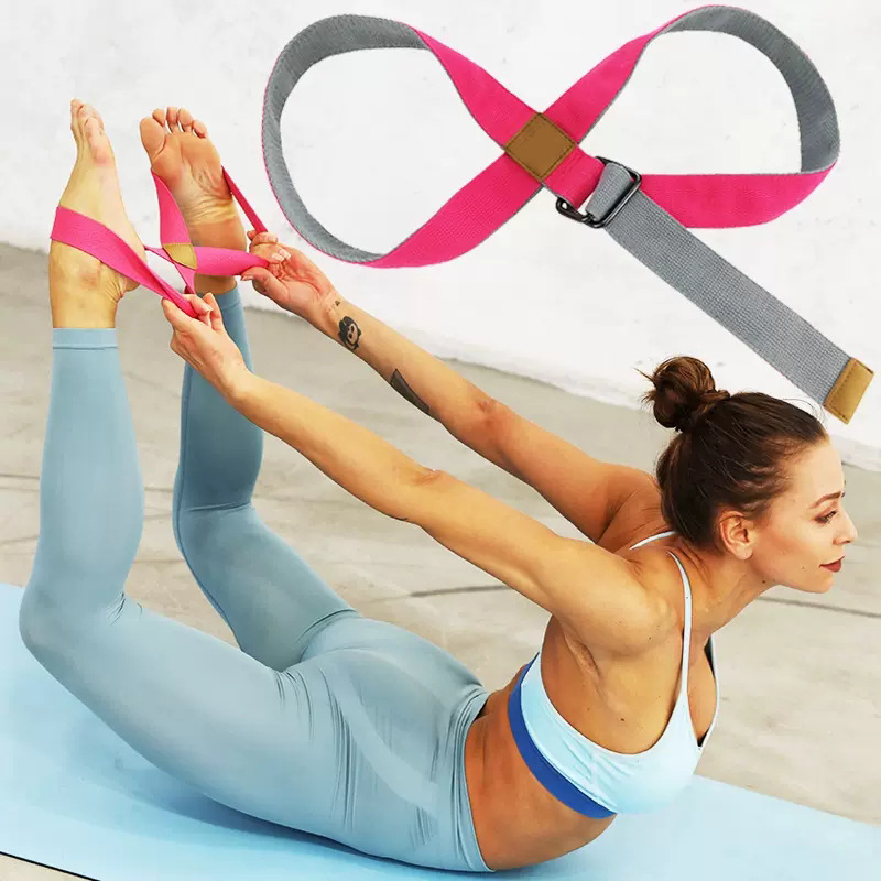 Xiaoyan Flying Tension Rope Home Fitness Women's Yoga Body Style Auxiliary Practice 8 Character Tensioner Rope 8 Character Stretch Strap