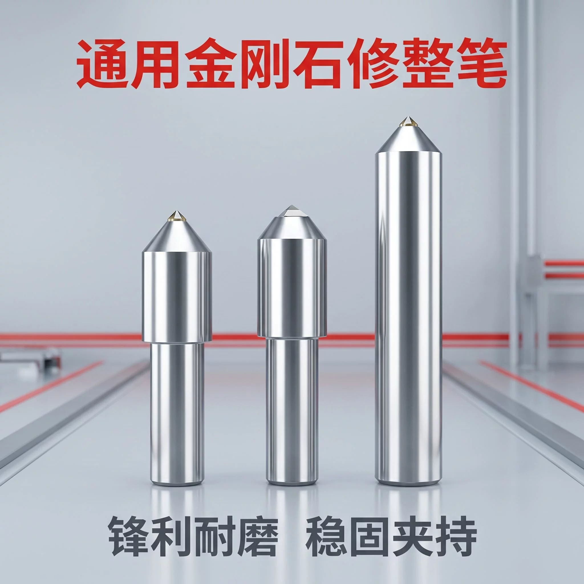 上海晟工钻石修刀金刚笔修整器外圆磨无心平面磨床工具砂轮修整笔