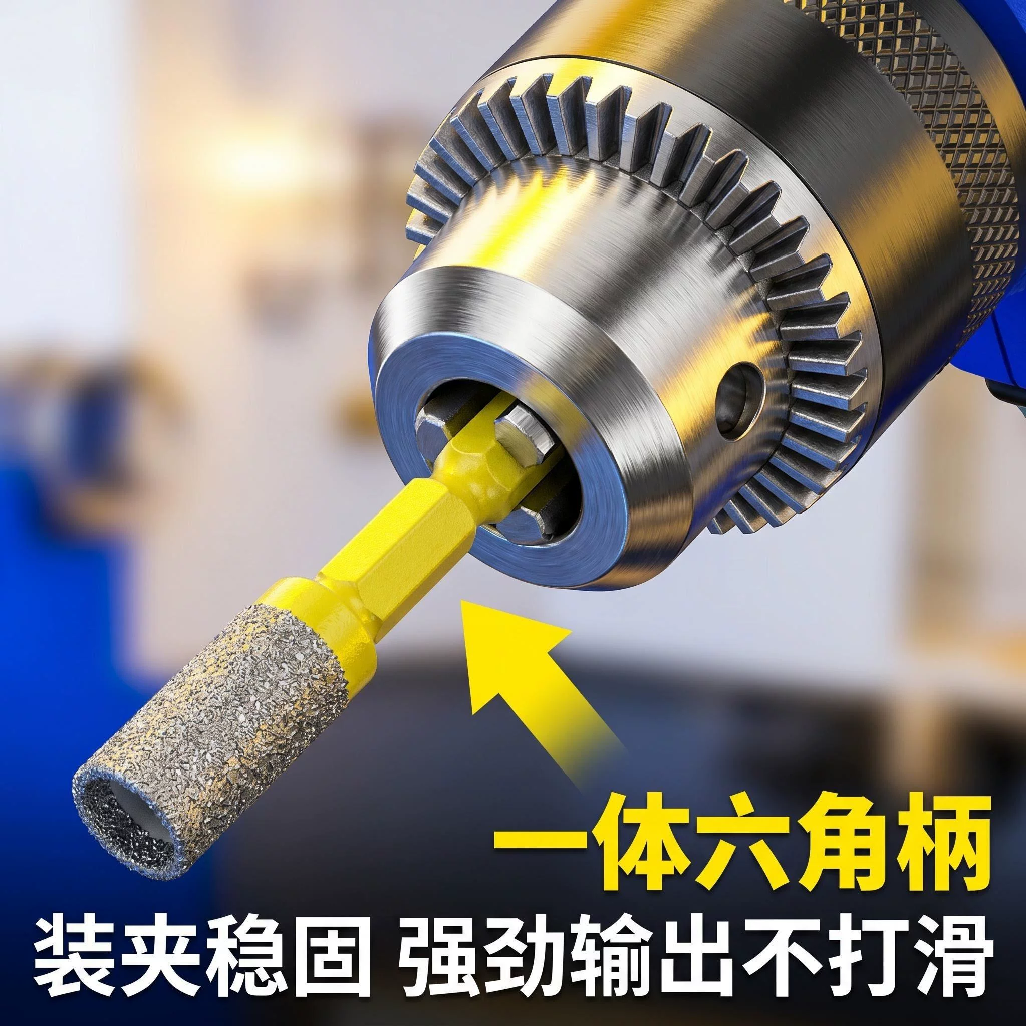 上海晟工满砂钎焊开孔器瓷砖打孔钻头扩孔岩板石材大理石干打专用